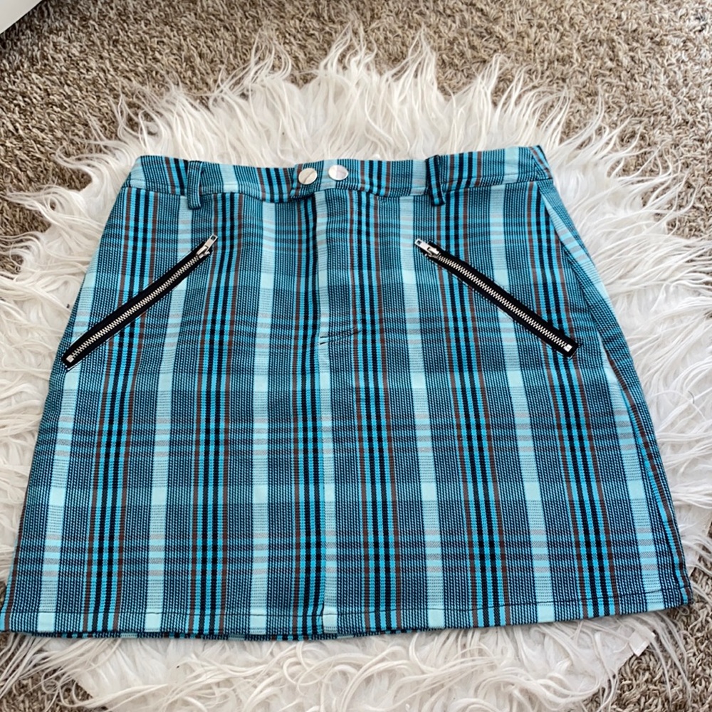 Forever 21 skirt teal